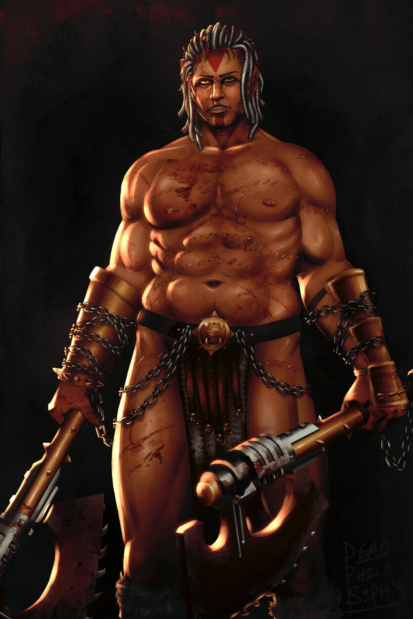 "Lord of the Red Sands" - digital