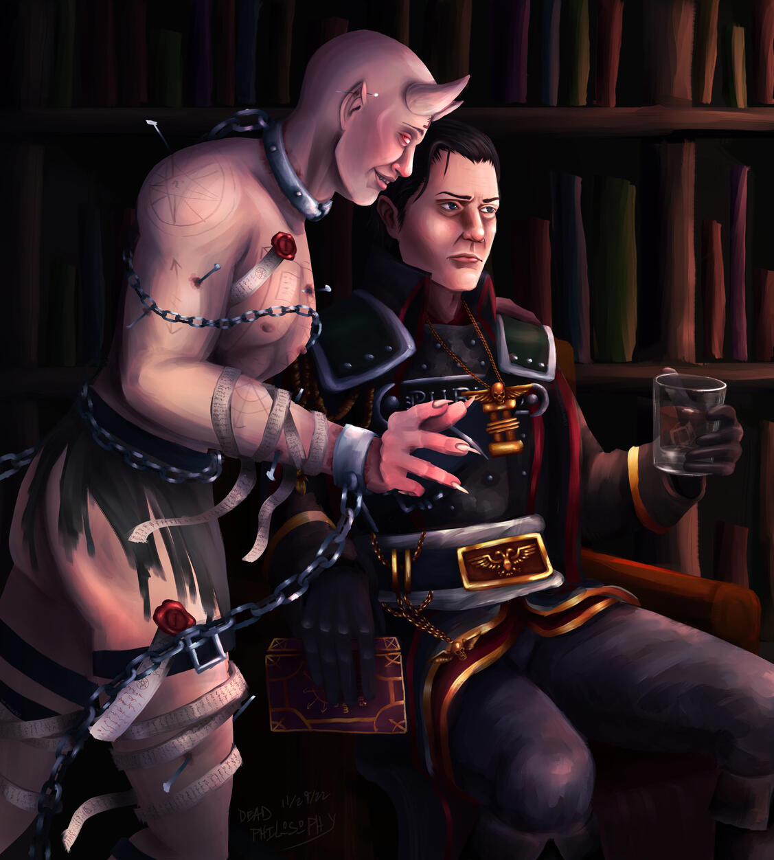 "Eisenhorn and Cherubael" - digital