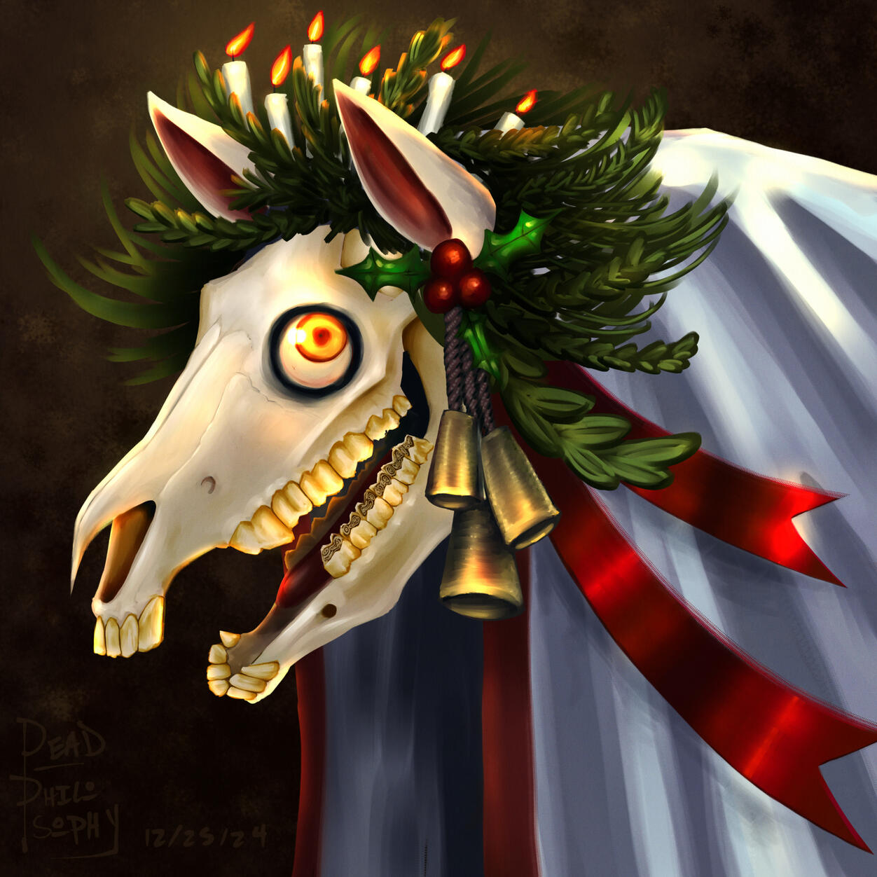 "Mari Lwyd" - digital