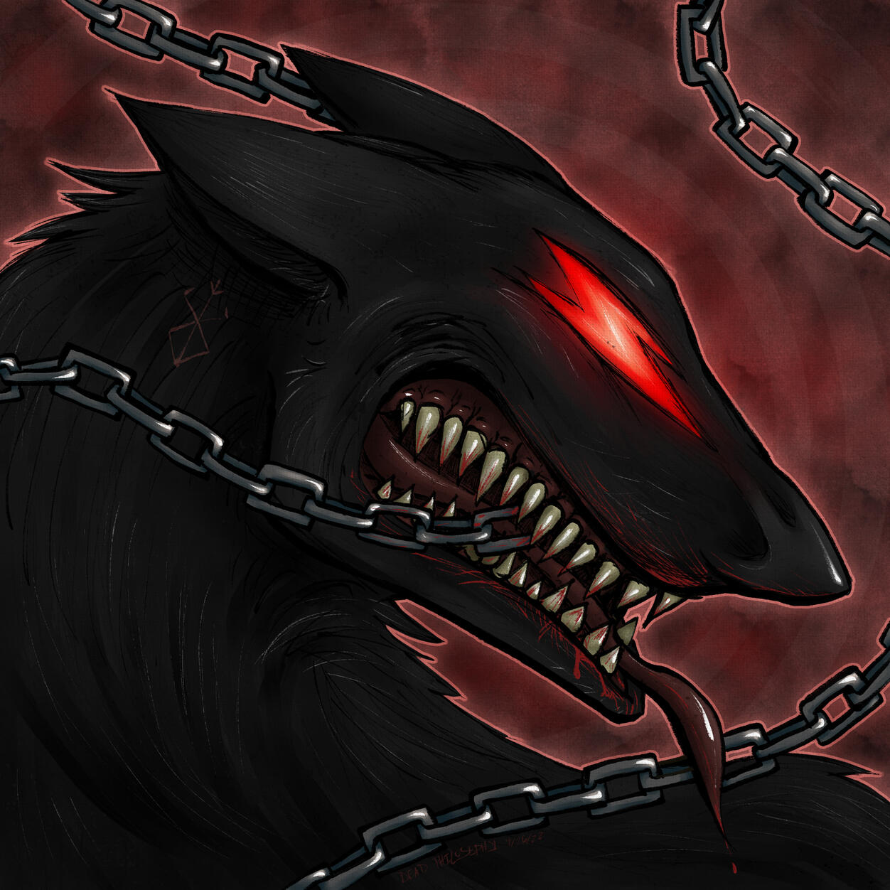 "Beast of Darkness" - digital