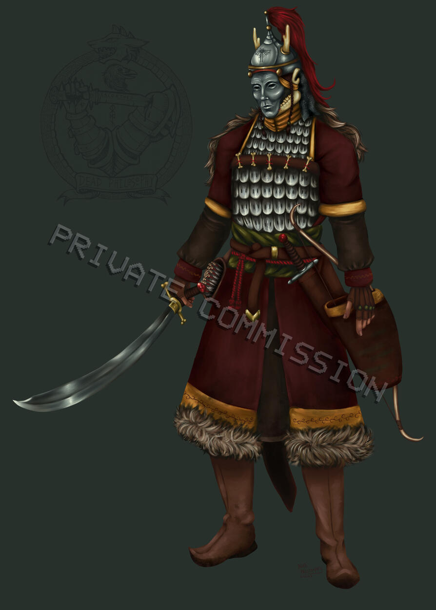 "Horseman" - digital, commission