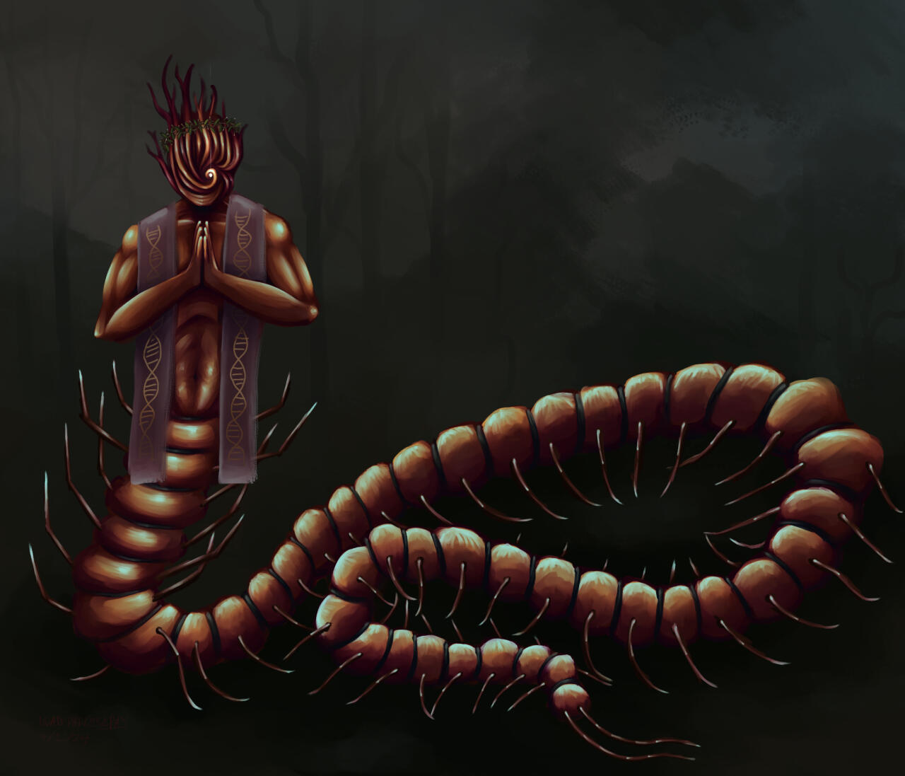 "The Centipriest" - digital