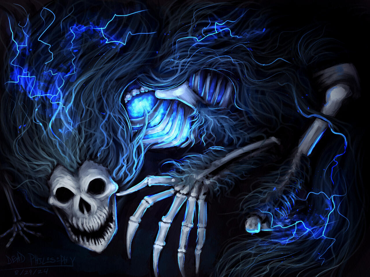 "Darkbeast Paarl" - digital