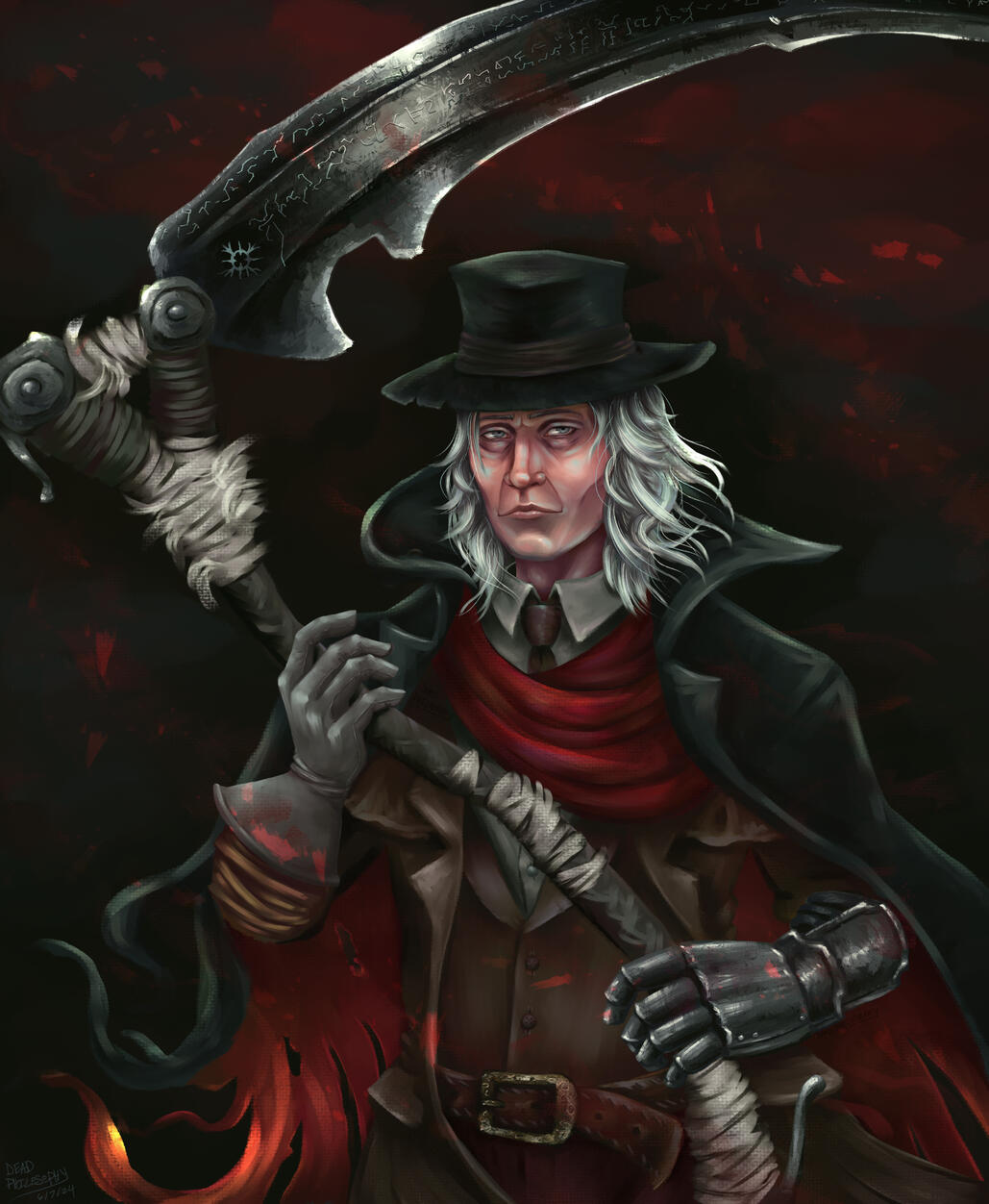 &quot;Gehrman, the First Hunter&quot; - digital