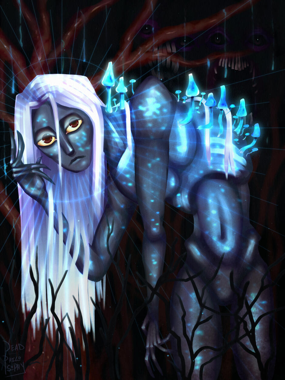 "flesh is flesh and the gods are gone" - digital