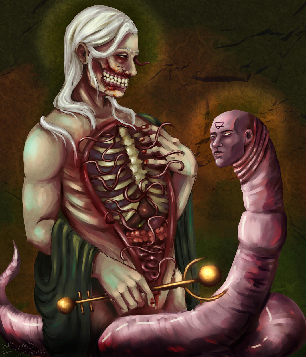 "Emissary of the Worm" - digital